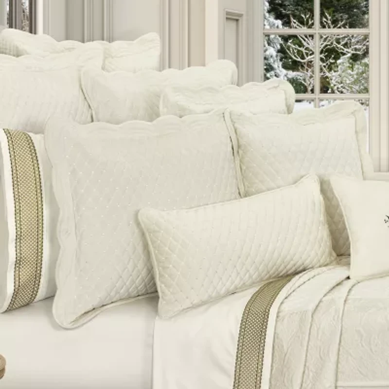 Queen Street Monica 3-pc. Embellished Quilt Set