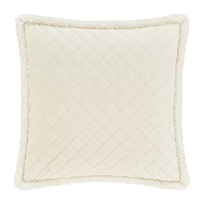 Queen Street Cozy Winter White Euro Sham