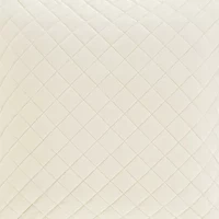 Queen Street Cozy Winter White Euro Sham