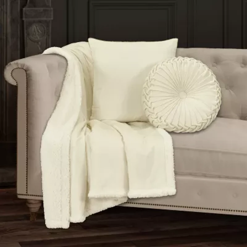 Queen Street Cozy Throw Reversible Midweight Throw
