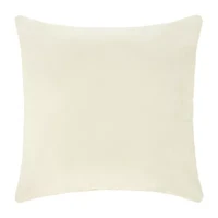 Queen Street Gabriel Winter White Square Throw Pillow