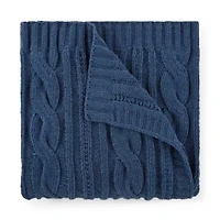 Linden Street Cable Knit Chenille Throw
