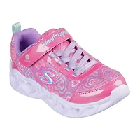 Skechers Heart Lights Boogie Love Little Kid Girls Sneakers