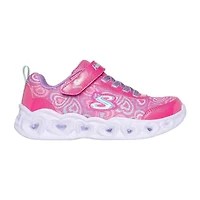 Skechers Heart Lights Boogie Love Little Kid Girls Sneakers