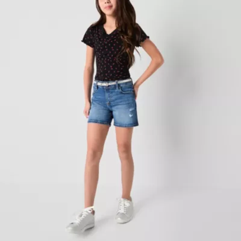 Thereabouts Little & Big Kid Girls Midi Short