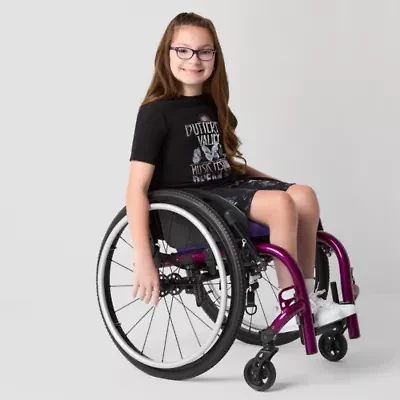 Thereabouts Shine Little & Big Kid Girls 6" Adaptive Seated Wear Bike Short