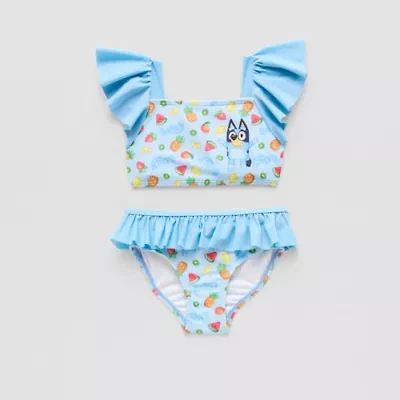 Toddler Girls Bluey 2-pc. Tankini Set
