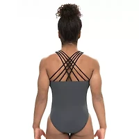 GK Strappy Back Workout Little & Big Kid Sleeveless Leotard