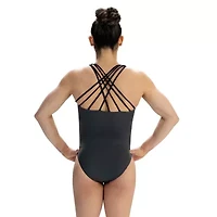 GK Strappy Back Workout Little & Big Kid Sleeveless Leotard