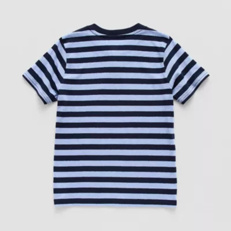 Thereabouts Little & Big Kid Boys Short Sleeve Regular Fit Henley Shirt