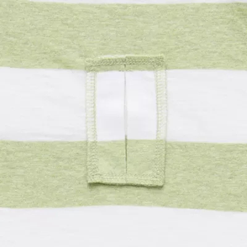 Thereabouts Little & Big Kid Boys Bodysuit Closure Easy-on + Easy-off Adaptive Crew Neck Short Sleeve Bodysuit