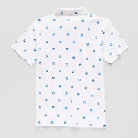 Xersion Little & Big Kid Boys Short Sleeve Regular Fit Moisture Wicking Polo Shirt