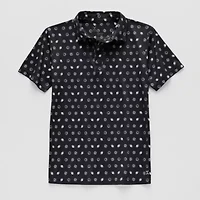 Xersion Little & Big Kid Boys Short Sleeve Regular Fit Moisture Wicking Polo Shirt