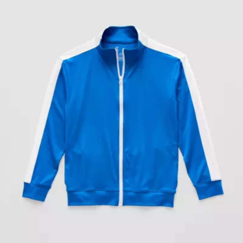 Xersion Little & Big Kid Boys Lightweight Track Jacket