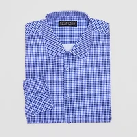 Collection By Michael Strahan Mens Fitted Easy Care Long Sleeve Dress Shirt