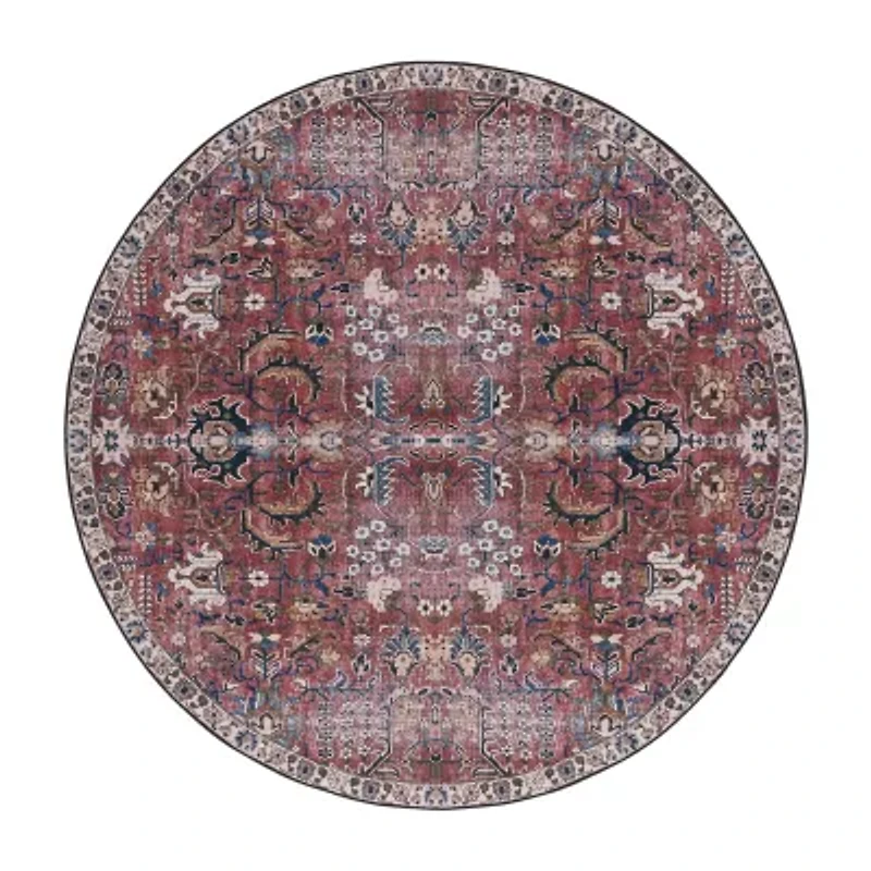 Safavieh Tucson Clay Indoor Round Area Rug