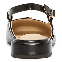Liz Claiborne Pamprick Womens Square Closed Toe Ballet Flats