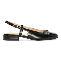 Liz Claiborne Pamprick Womens Square Closed Toe Ballet Flats