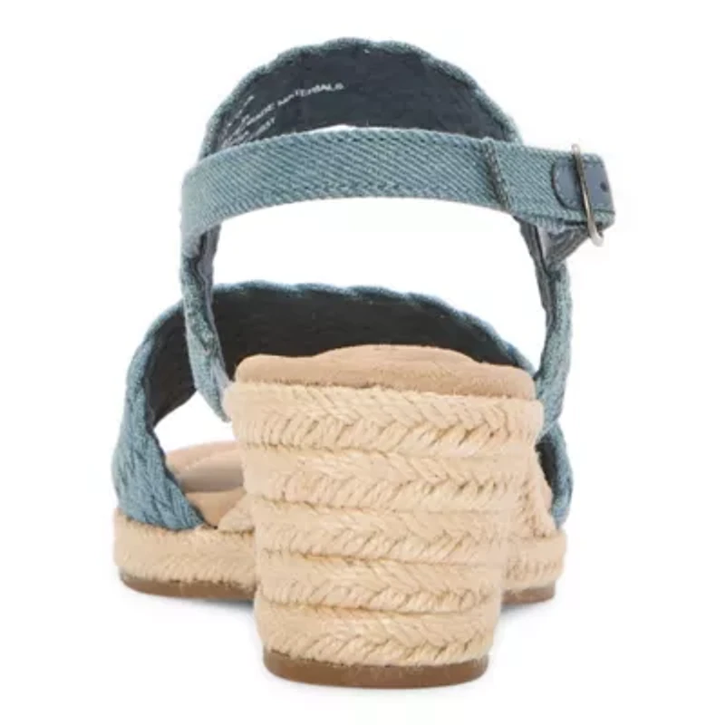 St. John's Bay Womens Lajolla Wedge Sandals