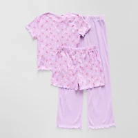 Sleep On It Little & Big Girls 3-pc. Pajama Set
