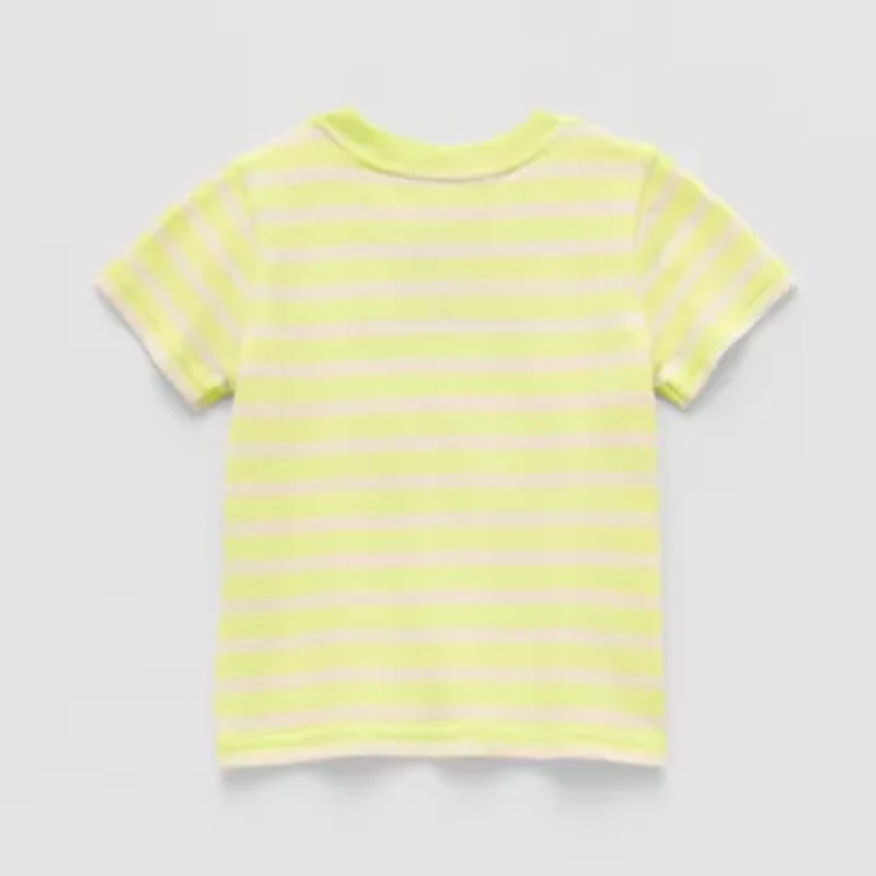 Okie Dokie Baby Boys Crew Neck Short Sleeve T-Shirt