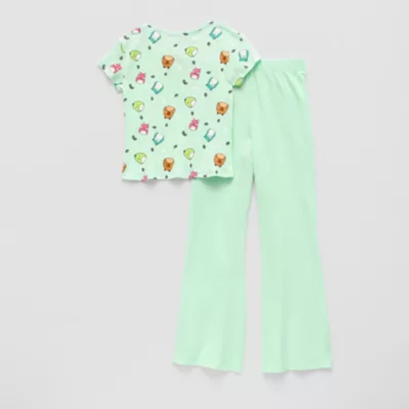 Little & Big Kid Girls 2-pc. Squishmallows Legging Set