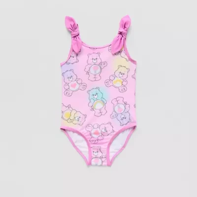 Toddler Girls Care Bears One Piece Swimsuit