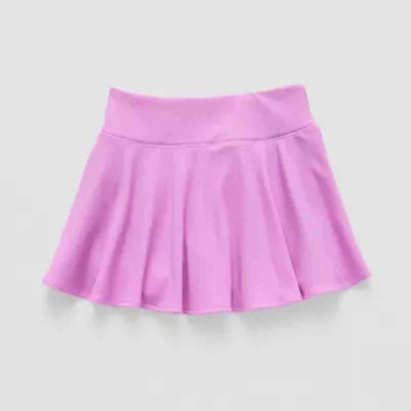 Xersion Ribbed Little & Big Kid Girls Mid Rise Skort