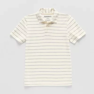 Thereabouts Little & Big Kid Boys Short Sleeve Regular Fit Polo Shirt