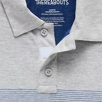 Thereabouts Little & Big Kid Boys Bodysuit Closure Easy-on + Easy-off Adaptive Short Sleeve