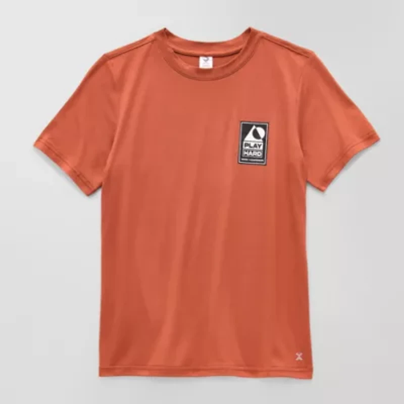 Xersion Little & Big Kid Boys Crew Neck Short Sleeve Active T-Shirt