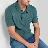 Frye and Co. Mens Regular Fit Short Sleeve Polo Shirt