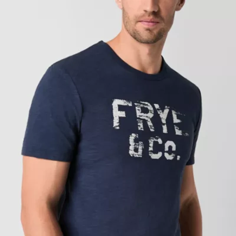 Frye and Co. Mens Crew Neck Short Sleeve T-Shirt