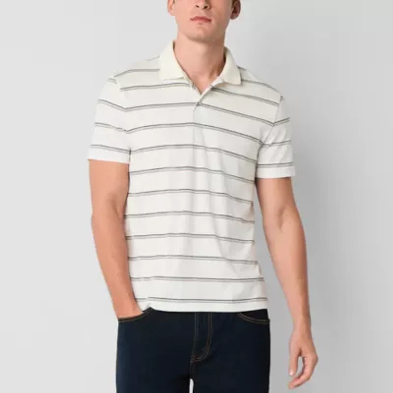 Arizona Mens Regular Fit Short Sleeve Polo Shirt