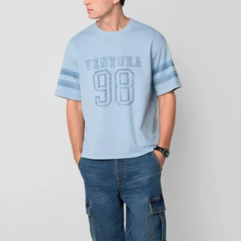 Arizona Mens Short Sleeve Boxy Fit T-Shirt
