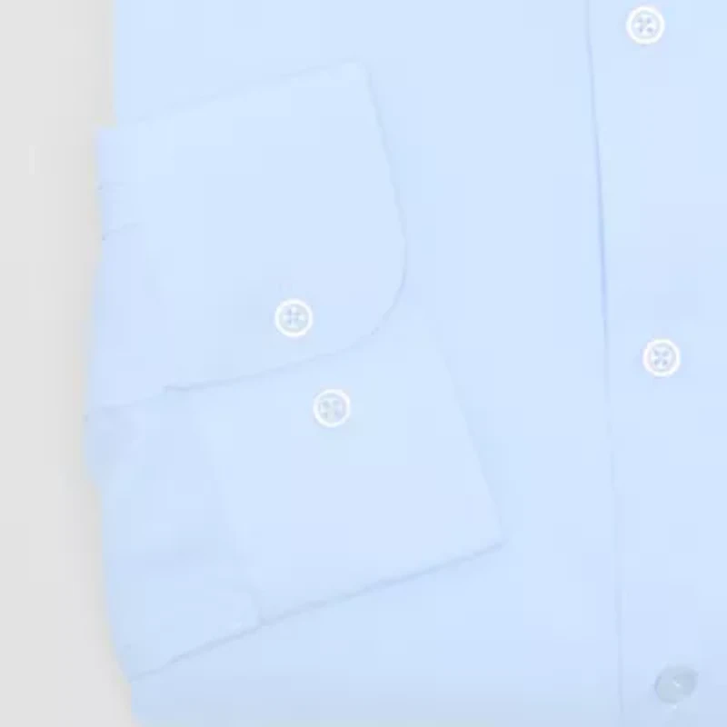 Collection By Michael Strahan Mens Modern Fit Easy Care Long Sleeve Dress Shirt