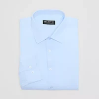 Collection By Michael Strahan Mens Modern Fit Easy Care Long Sleeve Dress Shirt