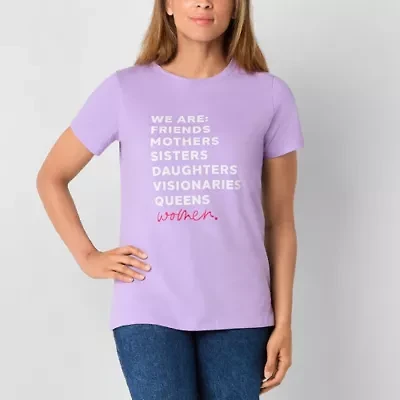 Hope & Wonder Women's History Month 'We Are' Short Sleeve Graphic T-Shirt