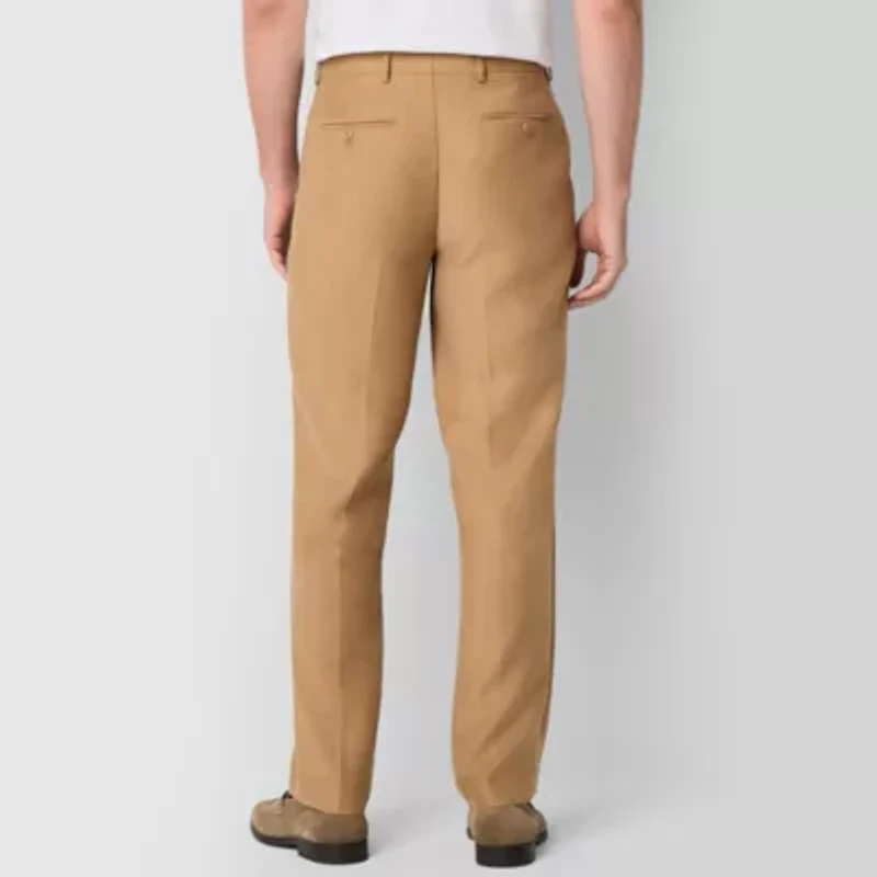 J. Ferrar Mens Slim Fit Flat Front Suit Pant