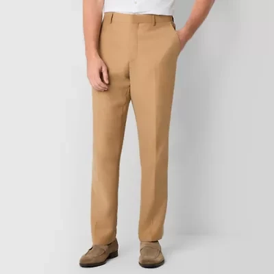 J. Ferrar Mens Slim Fit Flat Front Suit Pant