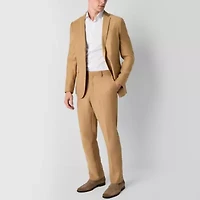 J. Ferrar Mens Slim Fit Flat Front Suit Pant