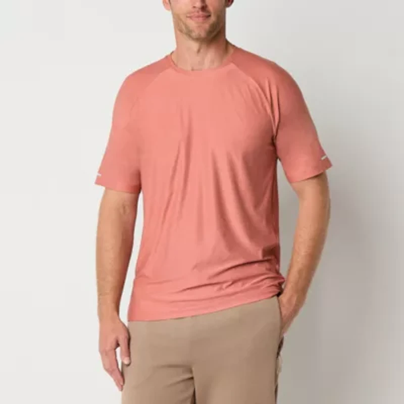 Xersion Activated Cooling Mens Crew Neck Short Sleeve Quick Dry Active T-Shirt