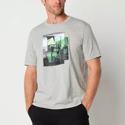 Xersion Mens Crew Neck Short Sleeve Regular Fit Graphic T-Shirt