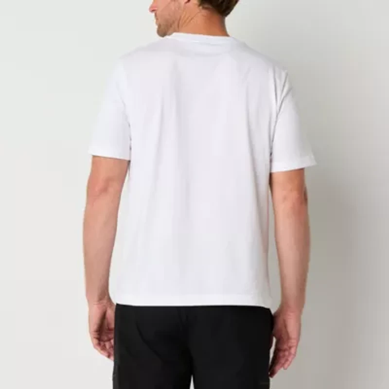 Xersion Mens Crew Neck Short Sleeve Regular Fit Graphic T-Shirt