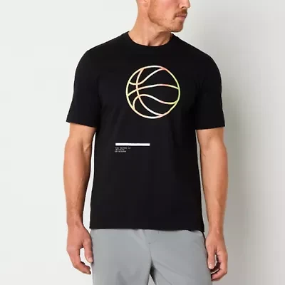 Xersion Mens Crew Neck Short Sleeve Regular Fit Graphic T-Shirt