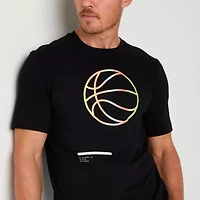 Xersion Mens Crew Neck Short Sleeve Regular Fit Graphic T-Shirt