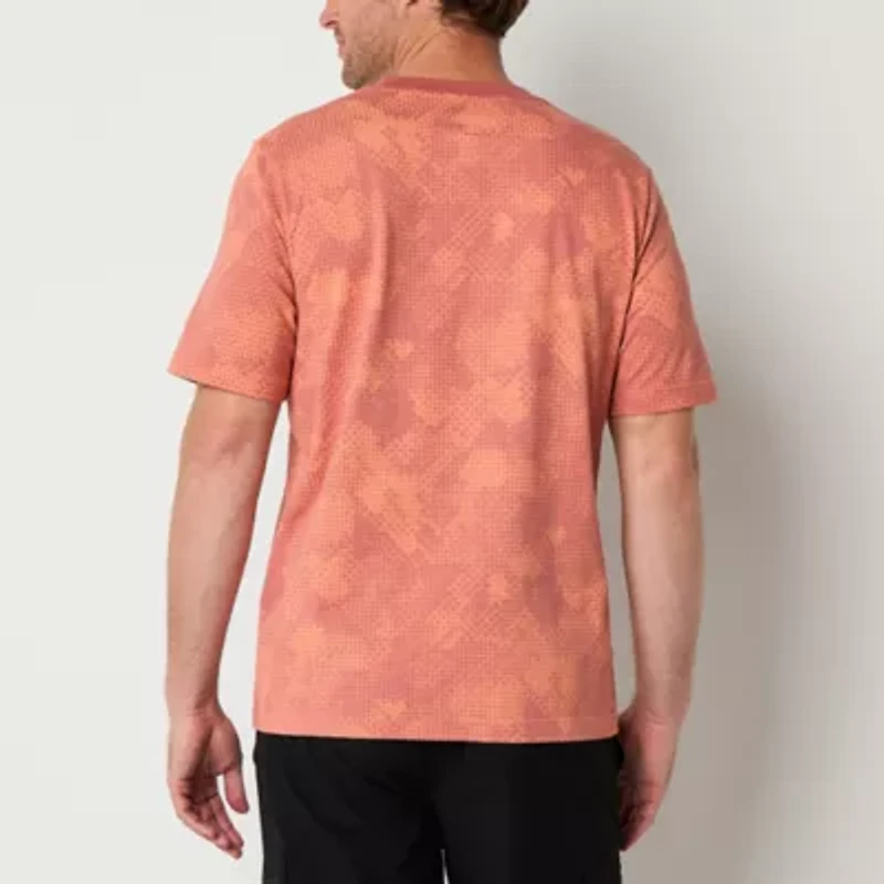 Xersion Mens Crew Neck Short Sleeve Regular Fit Graphic T-Shirt