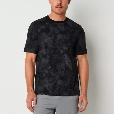 Xersion Mens Crew Neck Short Sleeve Regular Fit Graphic T-Shirt