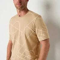 Xersion Mens Crew Neck Short Sleeve Regular Fit Graphic T-Shirt
