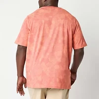 Xersion Mens Crew Neck Short Sleeve Regular Fit Big and Tall Graphic T-Shirt